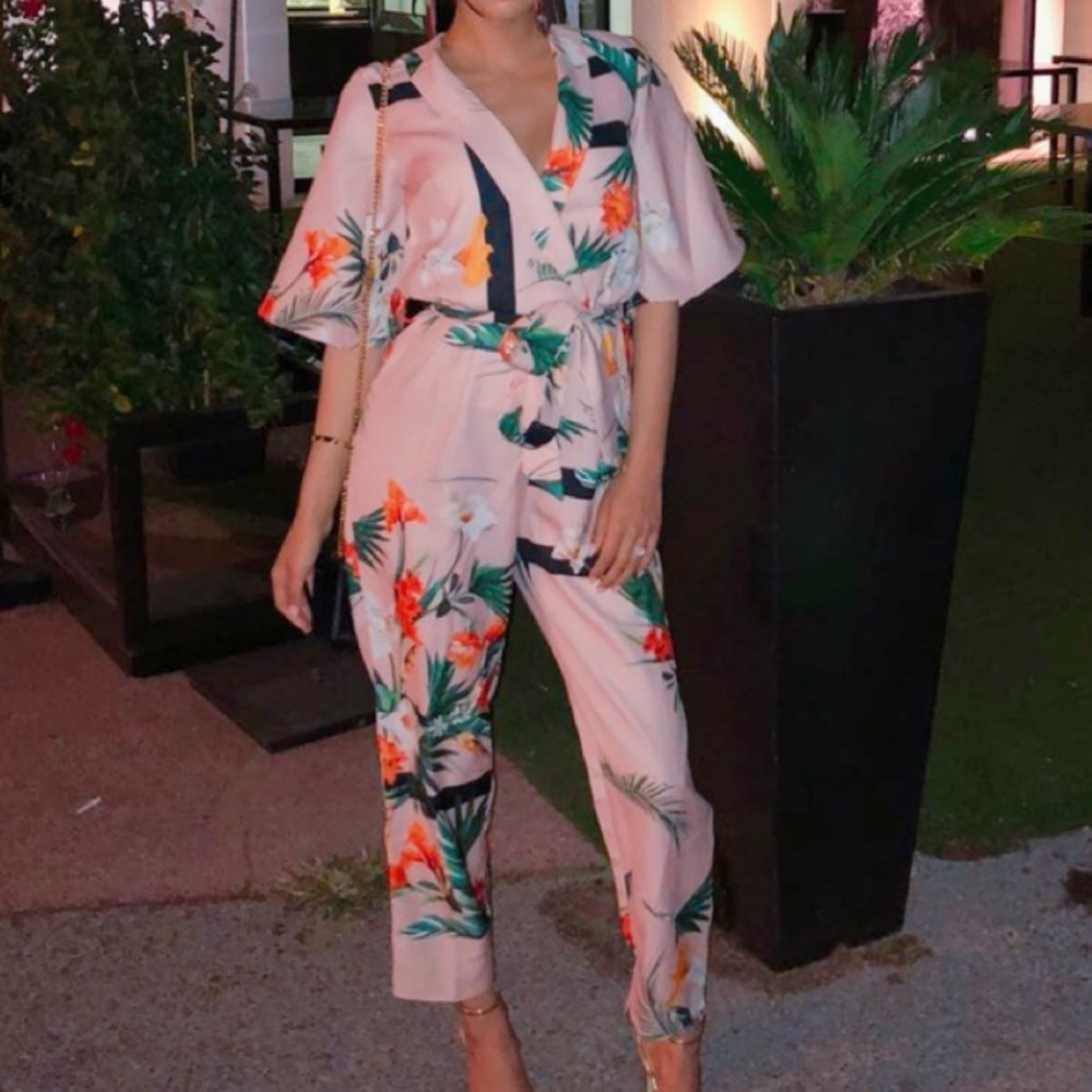 Floral Jumpsuit